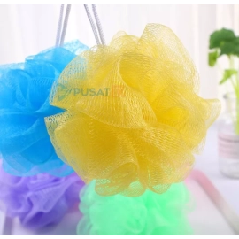 Spon mandi jaring / spons mandi gosok / sponge mandi shower net / spons jaring warna / bath puff Spon mandi jaring / spons mandi gosok / sponge mandi shower net / spons jaring warna / bath puff