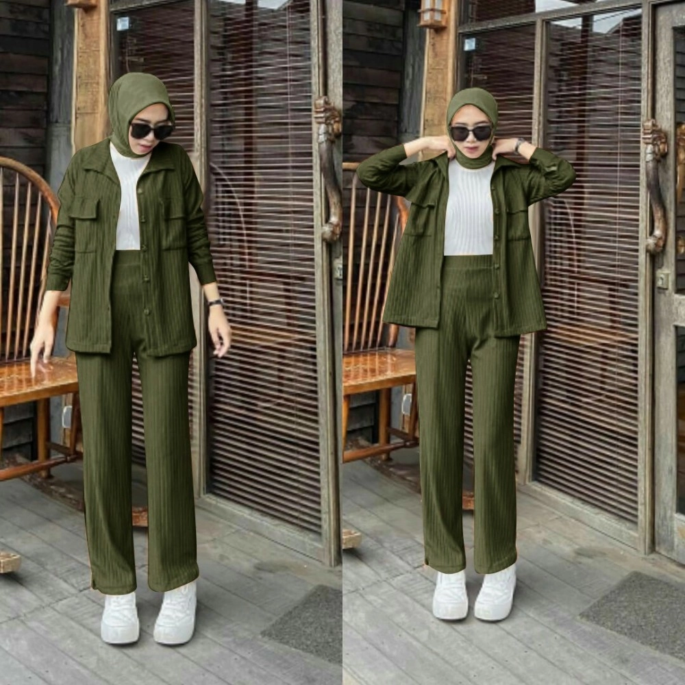 Setelan Celana Knit Nabila