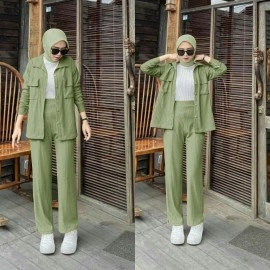 Setelan Celana Knit Nabila