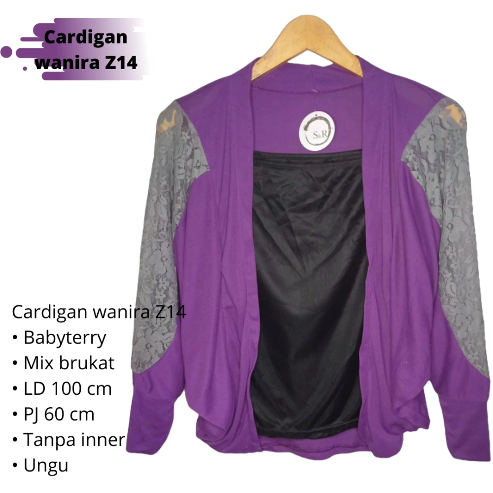 Cardigan wanira Z14 Cardigan wanira Z14