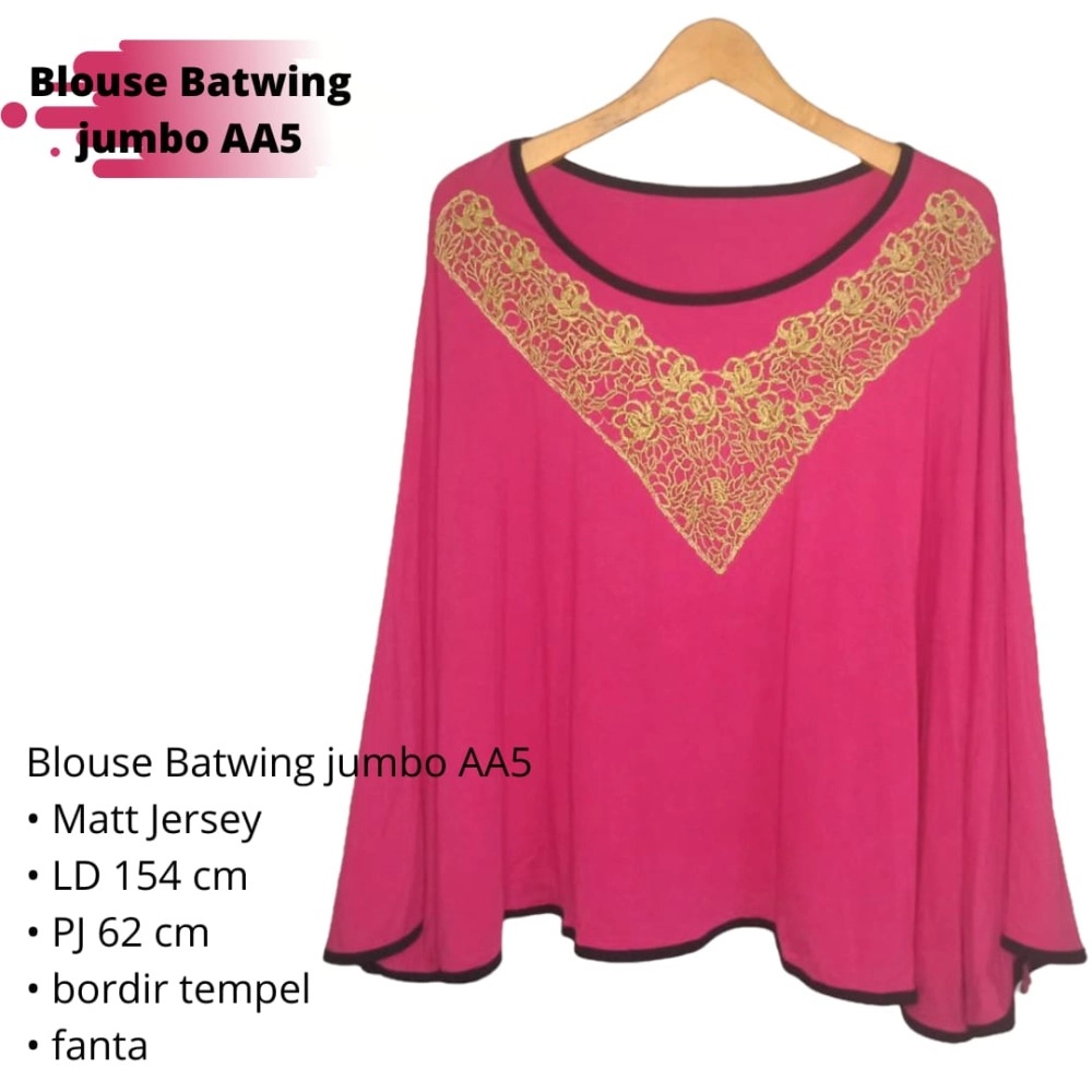 Blouse Batwing jumbo AA5 Blouse Batwing jumbo AA5