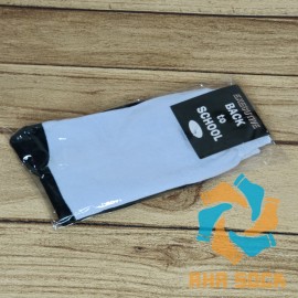 Termurah [ 12 Pasang ] Kaos Kaki Anak Sekolah Cowok Cewek SD SMP SMA Harga Grosir