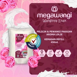 Pelicin Pelembut Dan Pewangi Pakaian Refill 450ML