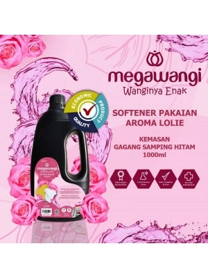 Softener Pelembut Pakaian Gagang Hitam 1000Ml