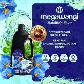 Detergen cair kualitas premium ( grade A ) Gagang hitam 1 liter