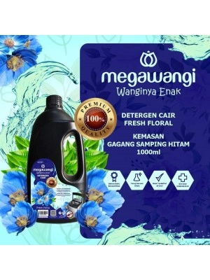 Detergen cair kualitas premium ( grade A ) Gagang hitam 1 liter