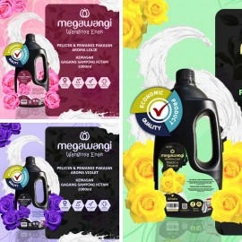 Pelicin pelembut Dan Pewangi Pakaian Jerigen Gagang Hitam 1000 ML