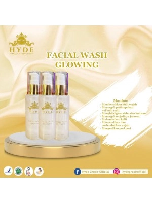 Facial Wash Glowing Hyde Beauty Skincare
