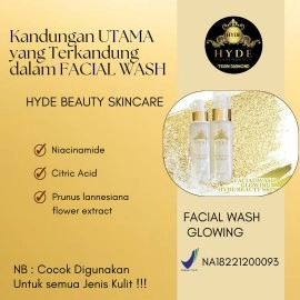 Facial Wash Glowing Hyde Beauty Skincare