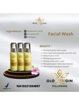 Facial Wash Glowingin Skincare Original / Skincare Glowingin Original