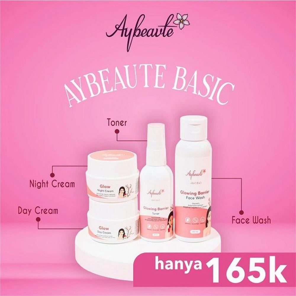 Paket Basic Aybeaute Cream Pemutih Wajah| Jerawat | BPOM Paket Basic Aybeaute Cream Pemutih Wajah| Jerawat | BPOM