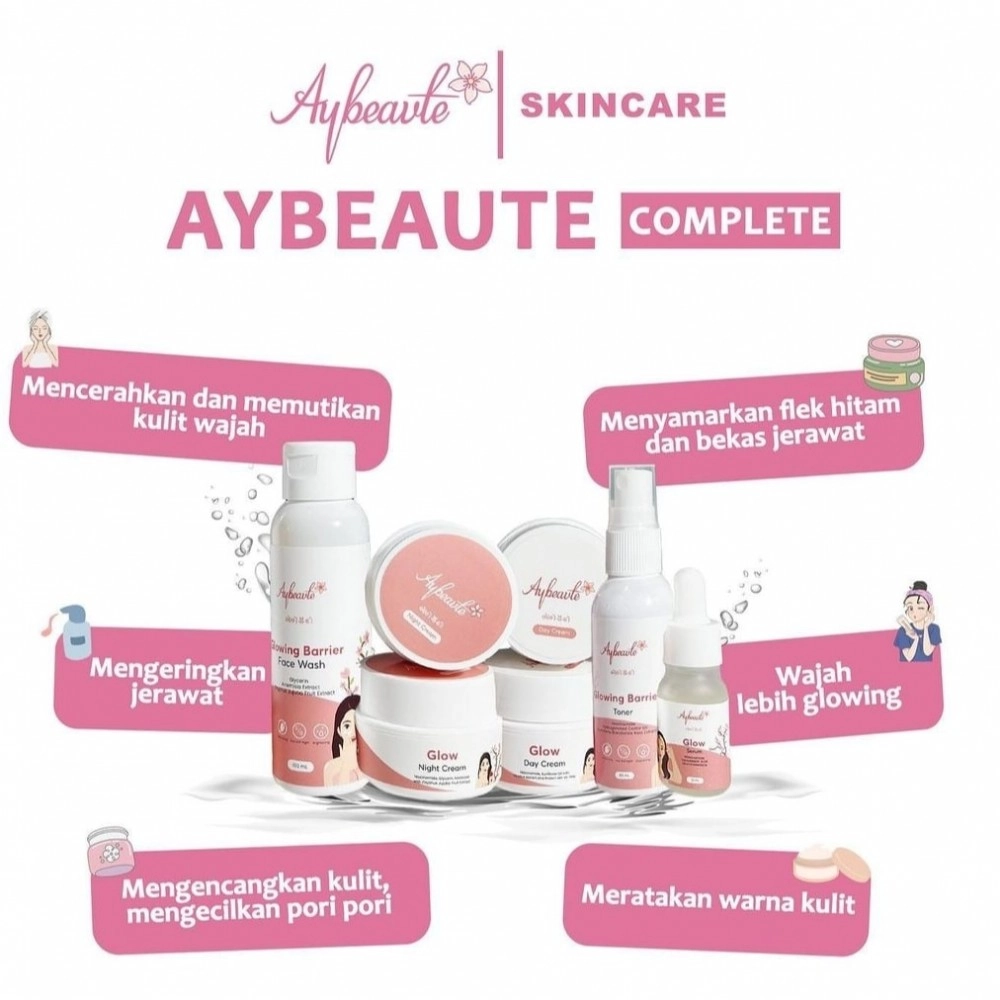 Paket Complit Aybeaute+Serum Glow Paket Complit Aybeaute+Serum Glow