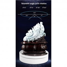 Alas Putar Fotografi Rotating Display Stand Base 13.5cm BK360