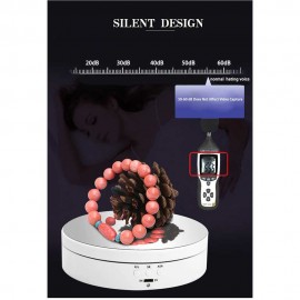 Alas Putar Fotografi Rotating Display Stand Base 13.5cm BK360