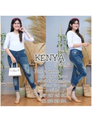 Jeans Sobek Tidak Tembus / Kenya Jegging Jeans