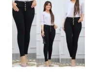 Celana Panjang Highwaist Kancing 5 Lipit Tengah