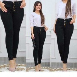Celana Panjang Highwaist Kancing 5 Lipit Tengah