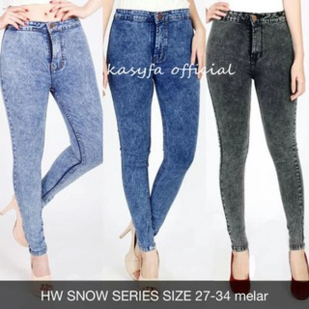 CELANA HIGHWAIST SNOW panjang wanita CELANA HIGHWAIST SNOW panjang wanita
