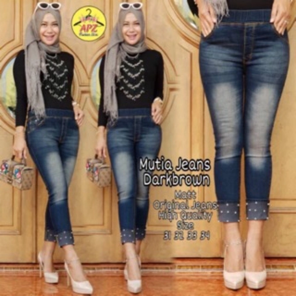Celana Jeans Mutiara||Jegging Jeans Mutiara Mutia Celana Jeans Mutiara||Jegging Jeans Mutiara Mutia