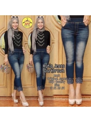 Celana Jeans Mutiara||Jegging Jeans Mutiara Mutia