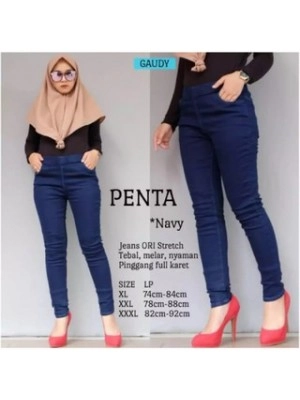 Celana Jeans Wanita Panjang Penta Jeans / Jeans Skinny / Slim / Soft Jeans / Legging Jeans Cewek