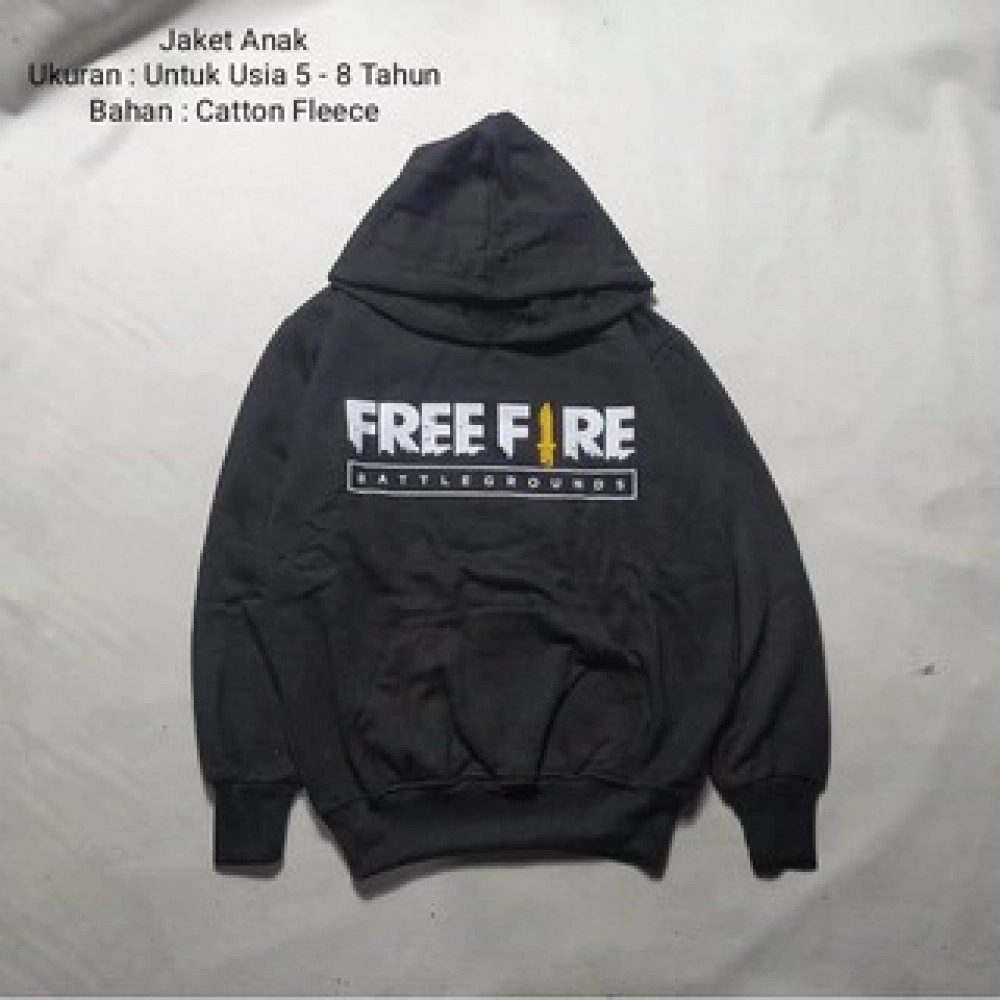 Jaket Hoodie Free Fire / Jaket Hoodie Anak / Sweter Anak Murah / Jaket Anak Jaket Hoodie Free Fire / Jaket Hoodie Anak / Sweter Anak Murah / Jaket Anak