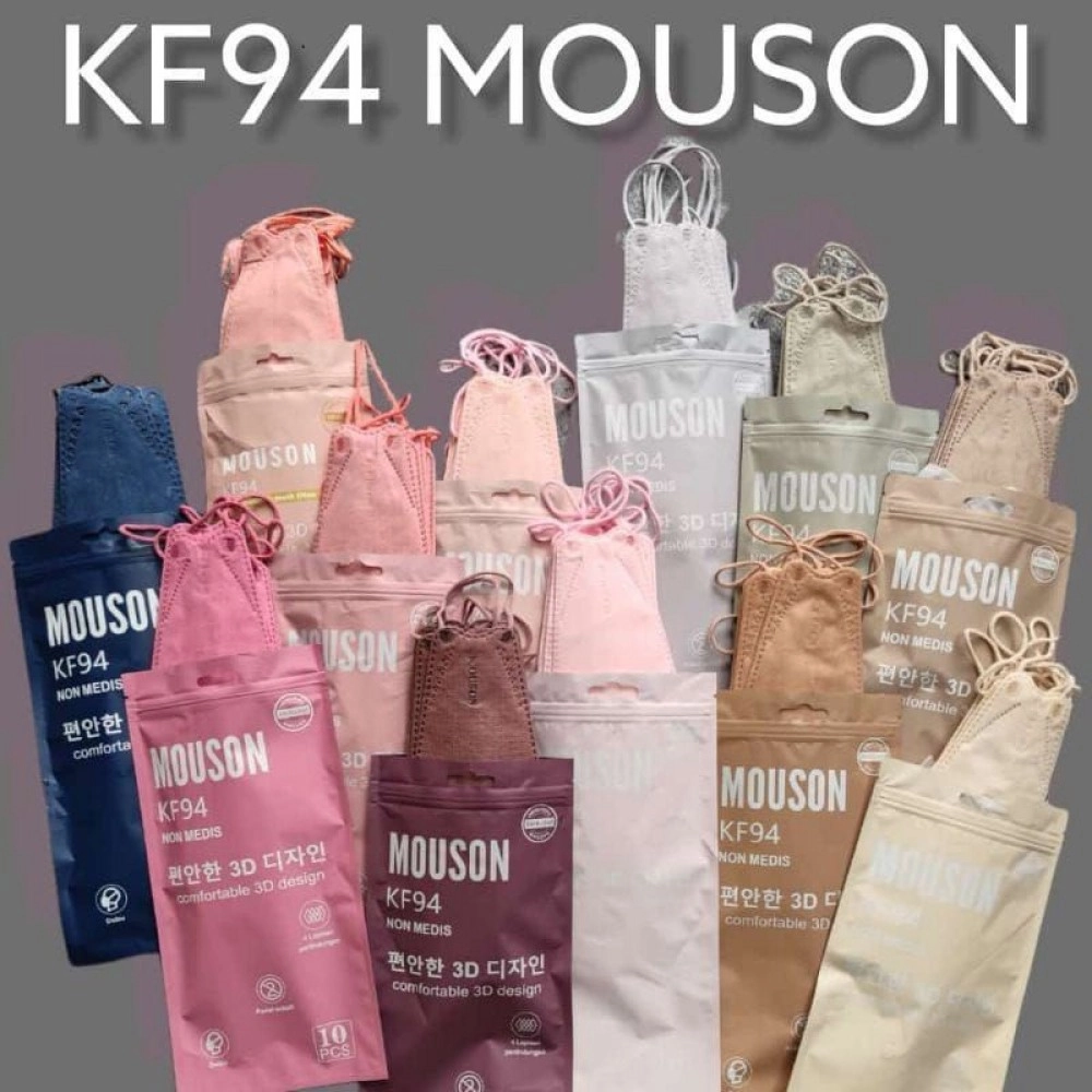 Masker Kf94 Mouson Embus 10pcs Masker Kf94 Mouson Embus 10pcs