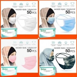 Masker Orle Hijab 1 Box Isi 50 Pcs
