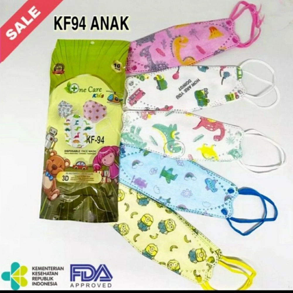 Kf94 Anak Motif Doraemon, Minion, Dino, Pesawat, Mobil Kf94 Anak Motif Doraemon, Minion, Dino, Pesawat, Mobil