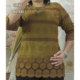 Blus Katun Bordir Blus Katun Bordir