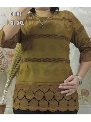 Blus Katun Bordir
