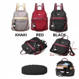 Promo!!! Tas Ransel Multifungsi Wanita Terbaru 2023 {Free+++ Gantungan} Tas Ransel Wanita Kekinian