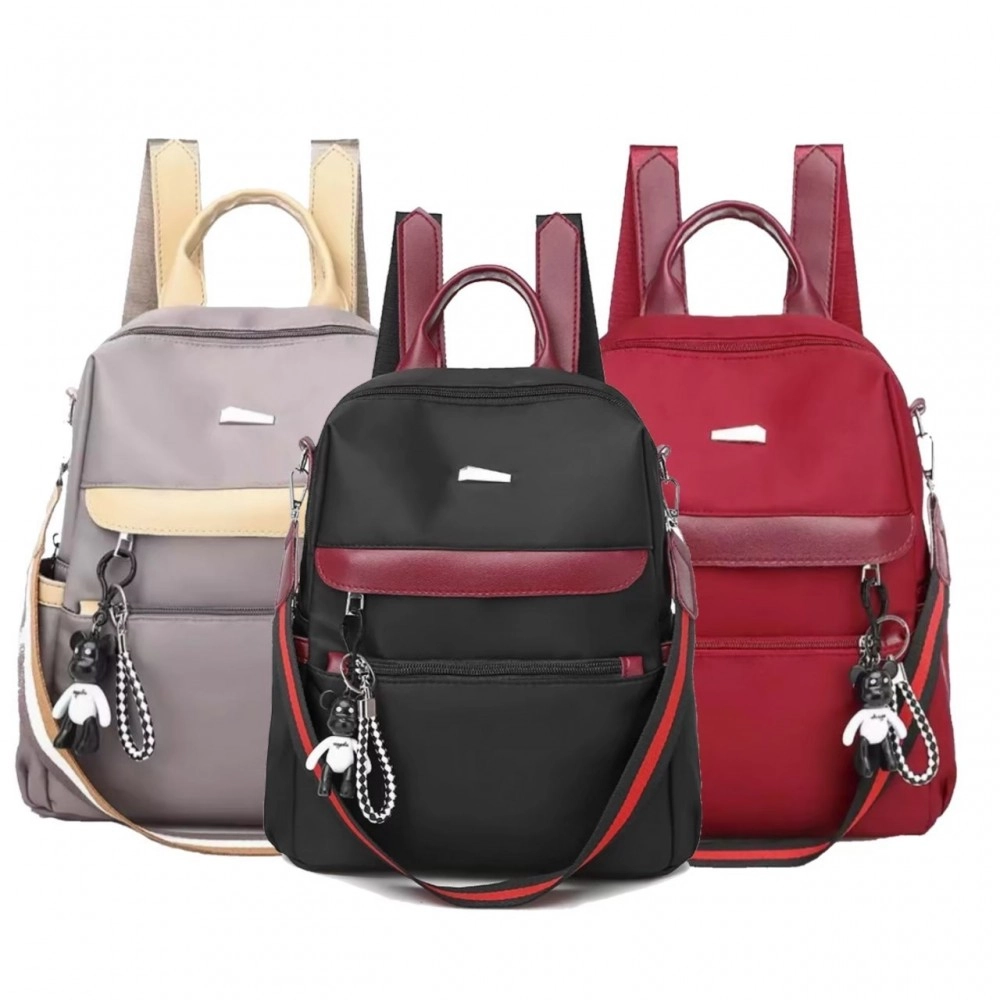 Promo!!! Tas Ransel Multifungsi Wanita Terbaru 2023 {Free+++ Gantungan} Tas Ransel Wanita Kekinian