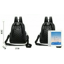 Turun Harga Back Pack Aprilino Terbaru 2023 Tas Ransel Wanita Kulit Model Kekinian Lagi Viral