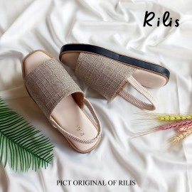 Rilis - Sandal Wanita Alika Canvas Platfoam