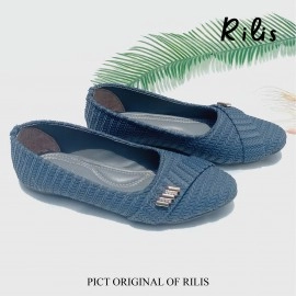 Rilis - Sepatu Wanita Naisha Rajut Flat Shoes