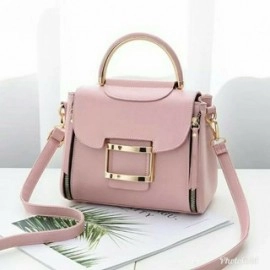 New Tas selempang Wanita Semi kulit Slingbag wanita Tas wanita kekinian Bisa COD Tas Tenteng