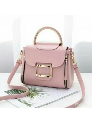 New Tas selempang Wanita Semi kulit Slingbag wanita Tas wanita kekinian Bisa COD Tas Tenteng