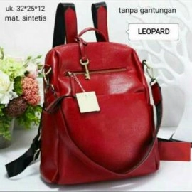 inoy olshop tas ransel fashion punggung sleting saku depan kunci