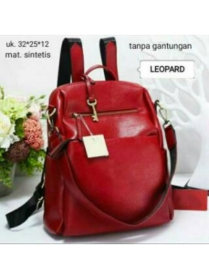 inoy olshop tas ransel fashion punggung sleting saku depan kunci