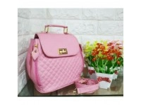 Inoy olshopTas Ransel faahion bisa bsyar ditempat(BISA COD) tas gendong jahit jahit tutup New