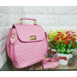 Inoy olshopTas Ransel faahion bisa bsyar ditempat(BISA COD) tas gendong jahit jahit tutup New