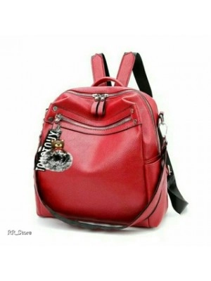 Promo Sale!! Big Sale!!Inoy olshop Ransel Lemon Free Gantungan BISA BAYAR DITEMPAT{BISA COD}l NewTas Gendong Tas Ransel Fashion Vanessaa