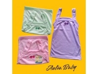 3-12 Pcs Tank Top Anak 3Warna Anak Cewe Tank Top Bayi Perempuan Singlet Anak Dalaman Anak Cewe