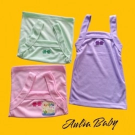 3-12 Pcs Tank Top Anak 3Warna Anak Cewe Tank Top Bayi Perempuan Singlet Anak Dalaman Anak Cewe
