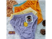 Celana Dalem Anak Perempuan/Cd Anak Usia 1 Tahun Sampai-2345678.Tahun,Bordir Buah/Cd Anak Cewe