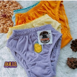 Celana Dalem Anak Perempuan/Cd Anak Usia 1 Tahun Sampai-2345678.Tahun,Bordir Buah/Cd Anak Cewe