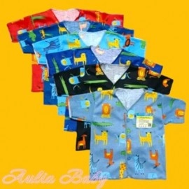 Atasan Baju Bayi Baru Lahir / Pakaian Bayi Newborn 6Pcs Aulia Baby