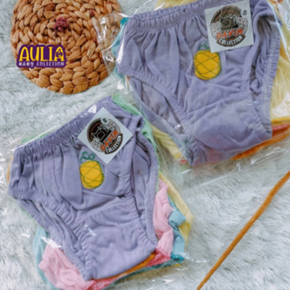 6Pcs Celana Dalam / Cd Anak Perempuan Motif Buah Bordir 6Pcs Celana Dalam / Cd Anak Perempuan Motif Buah Bordir