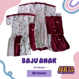 18 Pcs Baju Bayi Seri Merah Maroon Perlengkapan Bayi Baru Lahir Set Baju Bayi Laki Laki Perempuan 0-3 Bulan Setelan Bayi Lengkap Newboarn
